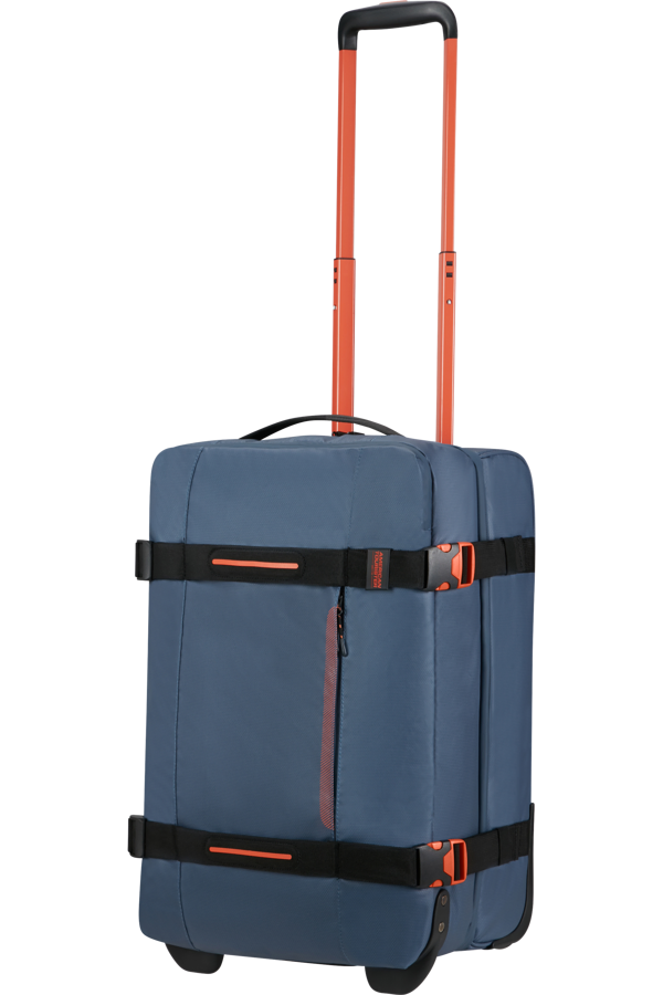 Saco de Viagem 55cm 2 Rodas Azul/Laranja - Urban Track | American Tourister