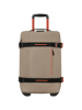 Saco de Viagem 55cm 2 Rodas Bege/Laranja - Urban Track | American Tourister