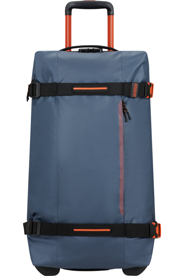 Saco de Viagem Médio 68cm 2 Rodas Azul/Laranja - Urban Track | American Tourister
