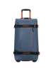 Saco de Viagem Médio 68cm 2 Rodas Azul/Laranja - Urban Track | American Tourister