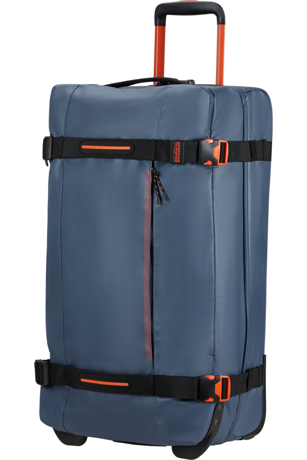 Saco de Viagem Médio 68cm 2 Rodas Azul/Laranja - Urban Track | American Tourister