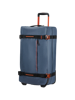 Saco de Viagem Médio 68cm 2 Rodas Azul/Laranja - Urban Track | American Tourister
