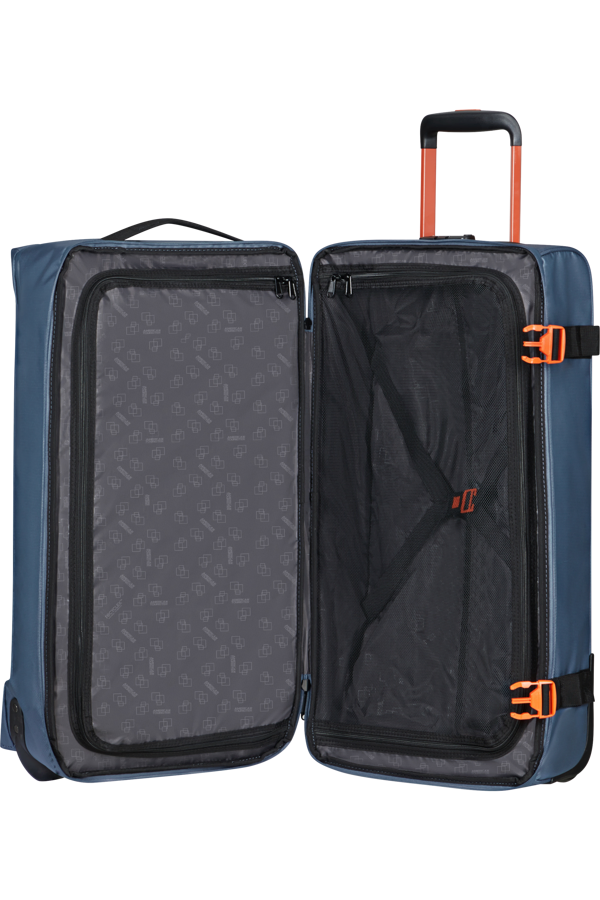 Saco de Viagem Médio 68cm 2 Rodas Azul/Laranja - Urban Track | American Tourister
