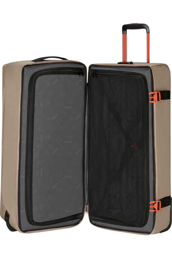 Saco de Viagem Grande 79cm 2 Rodas Preto/Lima - Urban Track | American Tourister