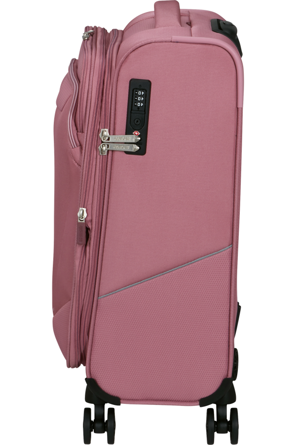 Mala de Cabine 55cm Expansível 4 Rodas Lilás Cor-de-Rosa - Summerride | American Tourister®