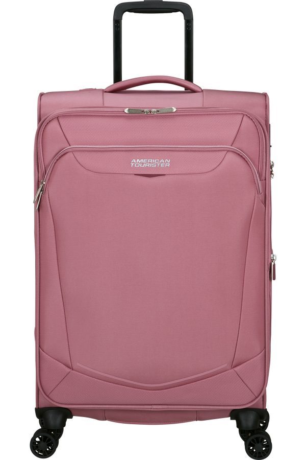 Mala de Viagem Média 69cm Expansível 4 Rodas Lilás Cor-de-Rosa - Summerride | American Tourister®