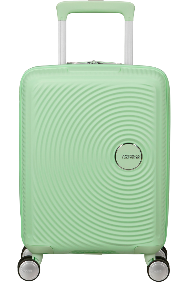 Mala de Viagem Pequena 47cm 4 Rodas Verde Pastel - Soundbox Mini | American Tourister