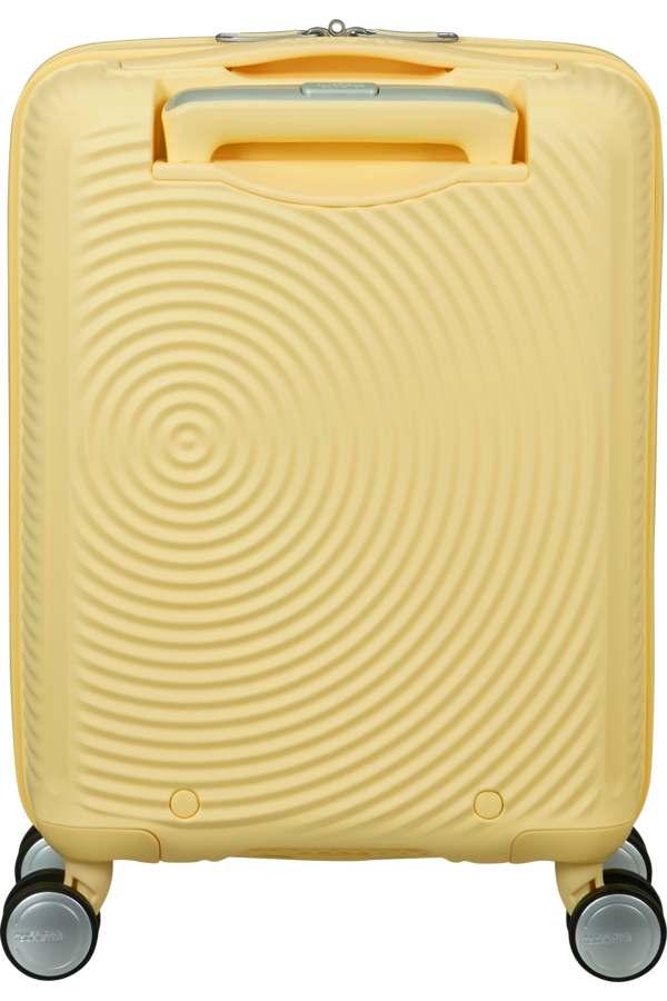 Mala de Viagem Pequena 47cm 4 Rodas Amarelo Pastel - Soundbox Mini | American Tourister