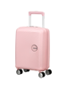 Mala de Viagem Pequena 47cm 4 Rodas Cor de Rosa Pastel - Soundbox Mini | American Tourister