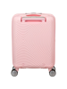 Mala de Viagem Pequena 47cm 4 Rodas Cor de Rosa Pastel - Soundbox Mini | American Tourister