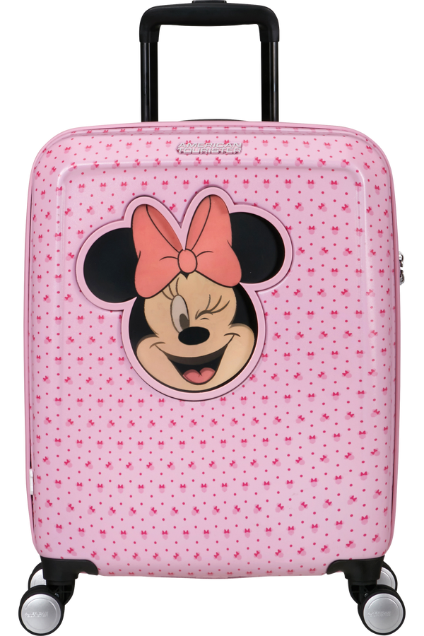 Mala de Cabine 55cm 4 Rodas Minnie Rosa - Funlight Disney | American Tourister®