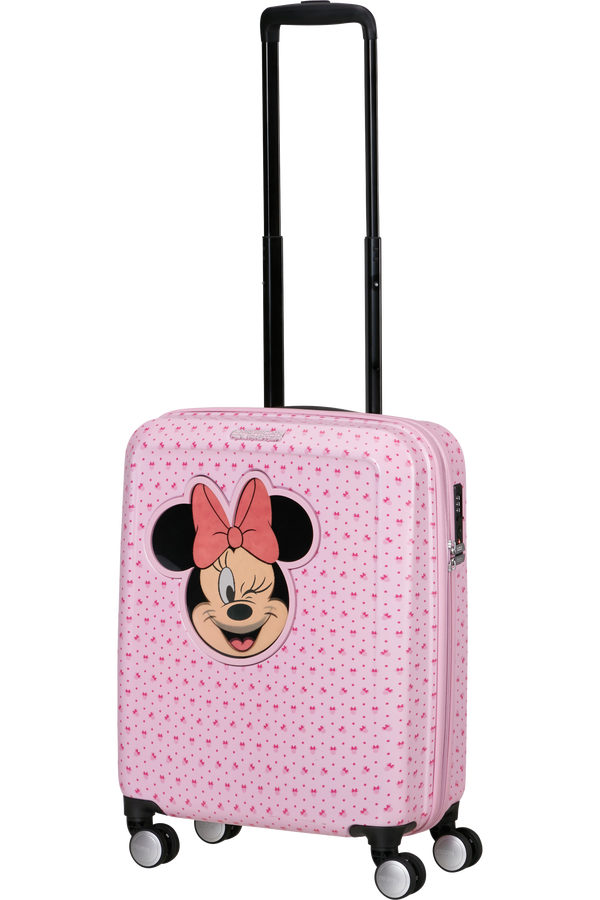Mala de Cabine 55cm 4 Rodas Minnie Rosa - Funlight Disney | American Tourister®