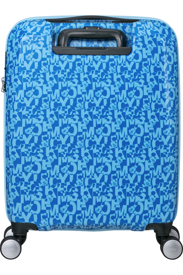 Mala de Cabine 55cm 4 Rodas Mikcey Azul - Funlight Disney | American Tourister®