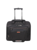Pasta com Rodas para Portátil 15.6 Preto/Laranja - AT Work | American Tourister