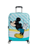 Mala de Viagem Média 67cm 4 Rodas Beijo do Mickey Azul - Wavebreaker Disney | American Tourister