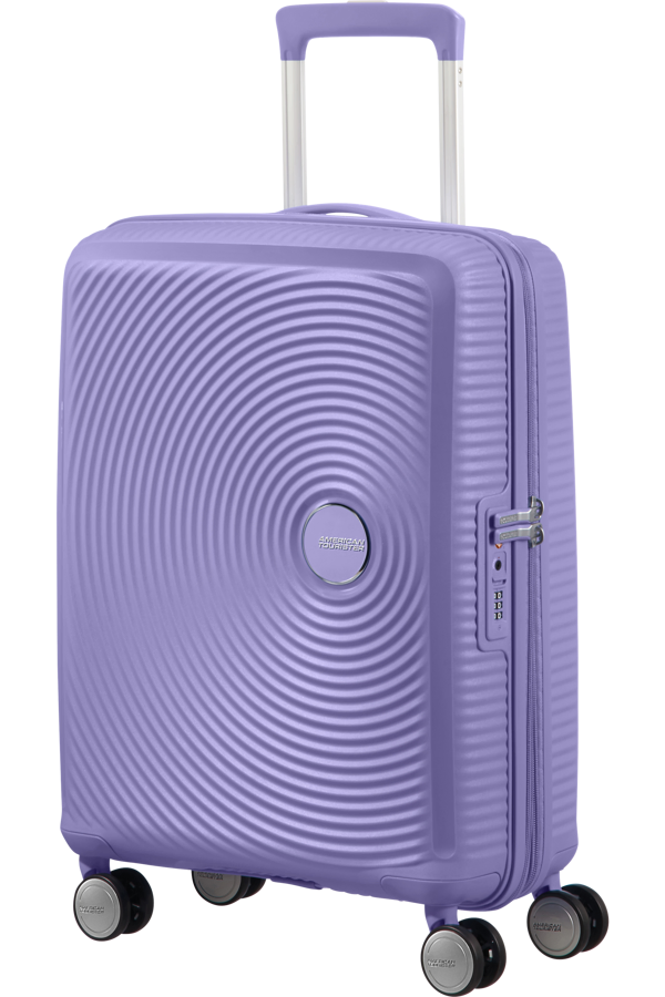 Mala de Cabine 55cm Expansível Lavanda - Soundbox | American Tourister®