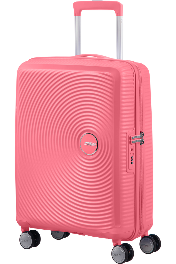Mala de Cabine 55cm Expansível Coral - Soundbox | American Tourister®