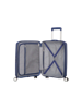 Mala de Cabine 55cm Expansível Azul Meia-Noite - Soundbox | American Tourister®