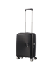 Mala de Cabine 55cm Expansível Preta - Soundbox | American Tourister®
