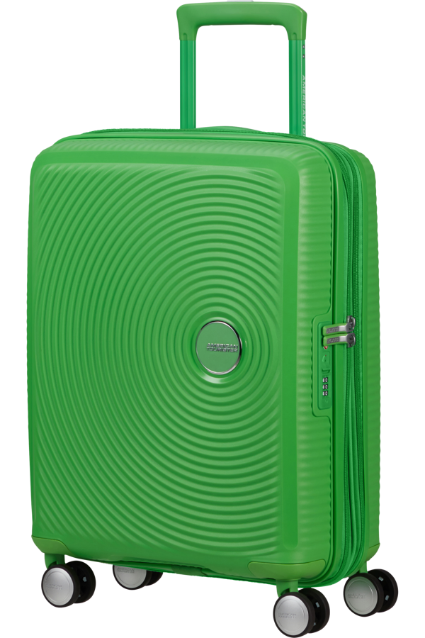 Mala de Cabine 55cm Expansível Verde-Relva - Soundbox | American Tourister®