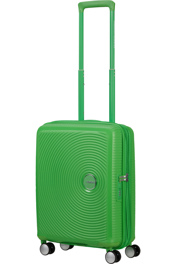 Mala de Cabine 55cm Expansível Verde-Relva - Soundbox | American Tourister®