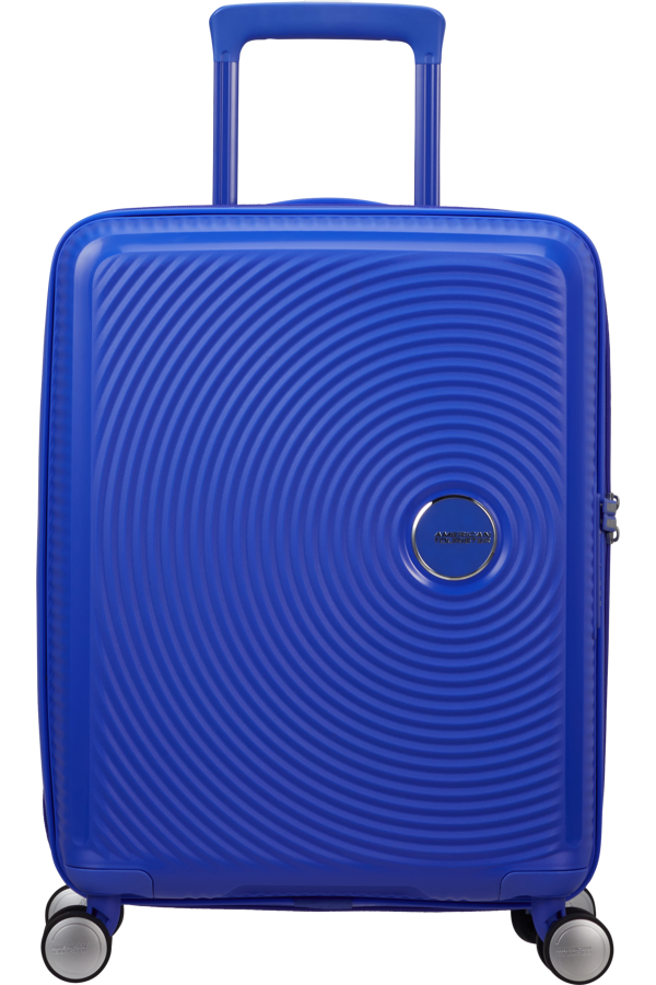 Mala de Cabine 55cm Expansível Azul-Cobalto - Soundbox | American Tourister®