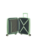 Mala de Cabine 55cm Expansível Verde Pastel - Soundbox | American Tourister®