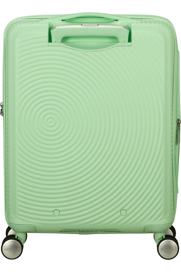 Mala de Cabine 55cm Expansível Verde Pastel - Soundbox | American Tourister®