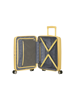 Mala de Cabine 55cm Expansível Amarelo Pastel - Soundbox | American Tourister®