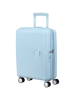 Mala de Cabine 55cm Expansível Azul Pastel - Soundbox | American Tourister®