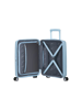 Mala de Cabine 55cm Expansível Azul Pastel - Soundbox | American Tourister®