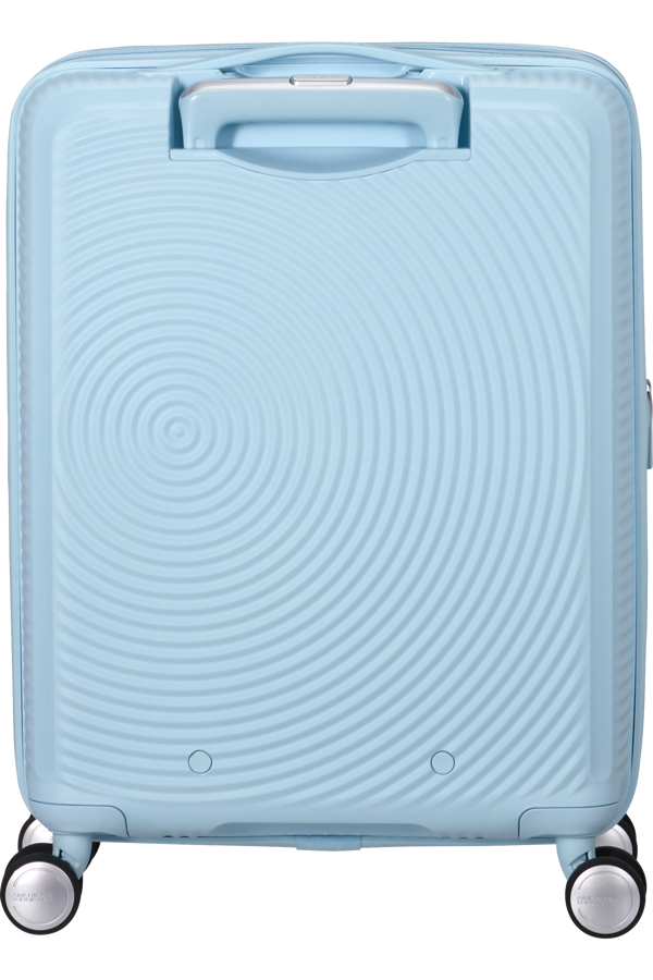 Mala de Cabine 55cm Expansível Azul Pastel - Soundbox | American Tourister®