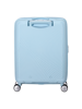 Mala de Cabine 55cm Expansível Azul Pastel - Soundbox | American Tourister®