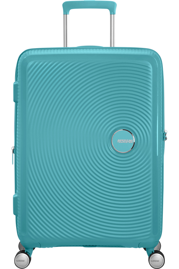 Mala de Viagem Média 67cm Expansível Turquesa - Soundbox | American Tourister®
