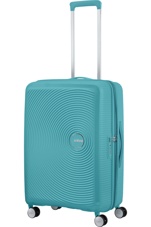 Mala de Viagem Média 67cm Expansível Turquesa - Soundbox | American Tourister®