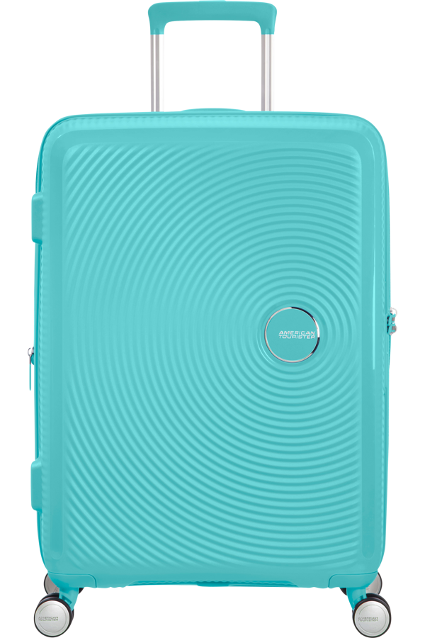 Mala de Viagem Média 67cm Expansível Azul Piscina - Soundbox | American Tourister®