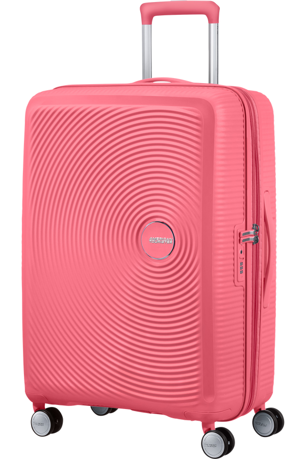 Mala de Viagem Média 67cm Expansível Coral - Soundbox | American Tourister®
