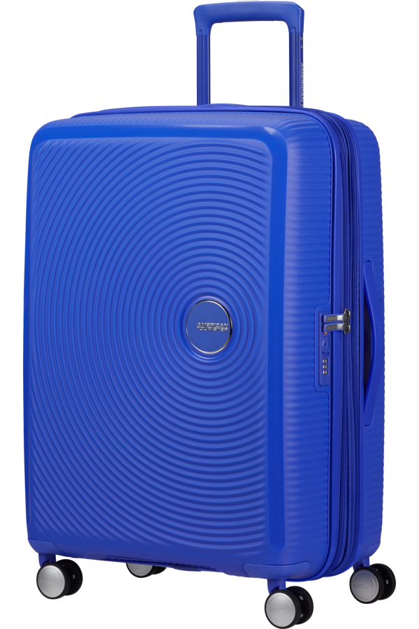 Mala de Viagem Média 67cm Expansível Azul-Cobalto - Soundbox | American Tourister®