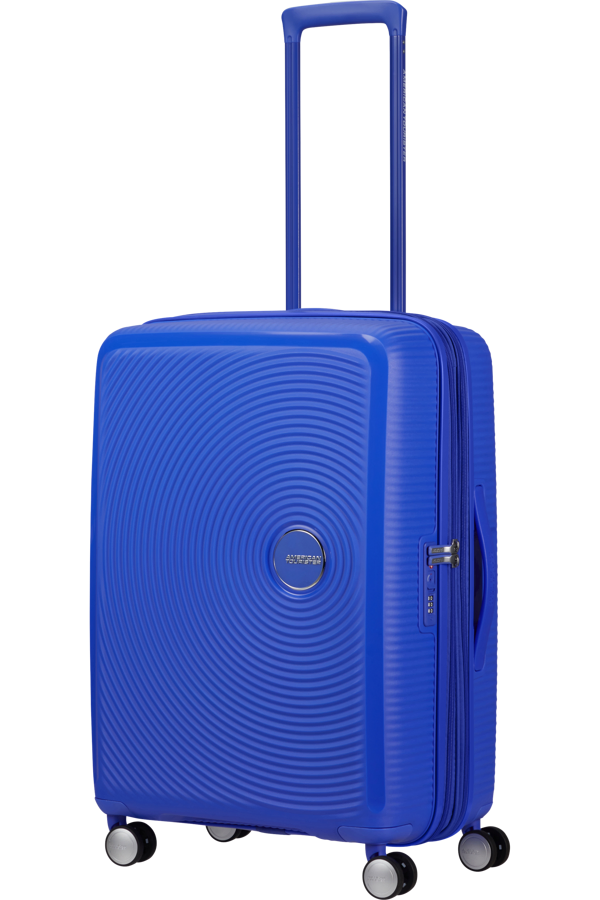 Mala de Viagem Média 67cm Expansível Azul-Cobalto - Soundbox | American Tourister®
