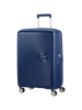 Mala de Viagem Média 67cm Expansível Azul Meia-Noite - Soundbox | American Tourister®