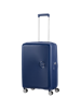 Mala de Viagem Média 67cm Expansível Azul Meia-Noite - Soundbox | American Tourister®