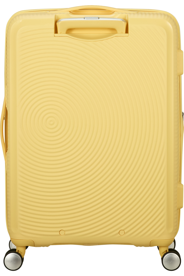 Mala de Viagem Média 67cm Expansível Amarelo Pastel - Soundbox | American Tourister®
