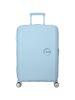 Mala de Viagem Média 67cm Expansível Azul Pastel - Soundbox | American Tourister®
