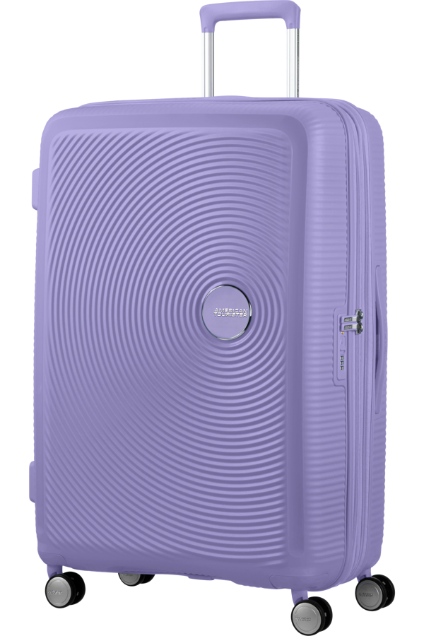 Mala de Viagem Grande 77cm Expansível Lavanda - Soundbox | American Tourister®
