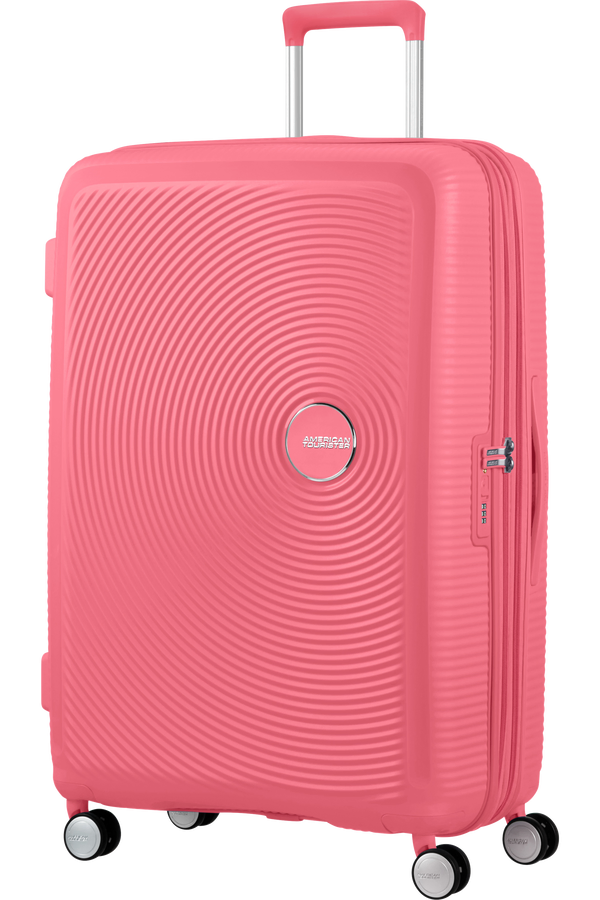 Mala de Viagem Grande 77cm Expansível Coral - Soundbox | American Tourister®