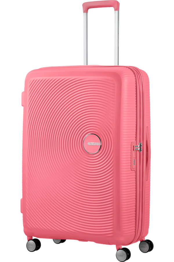 Mala de Viagem Grande 77cm Expansível Coral - Soundbox | American Tourister®