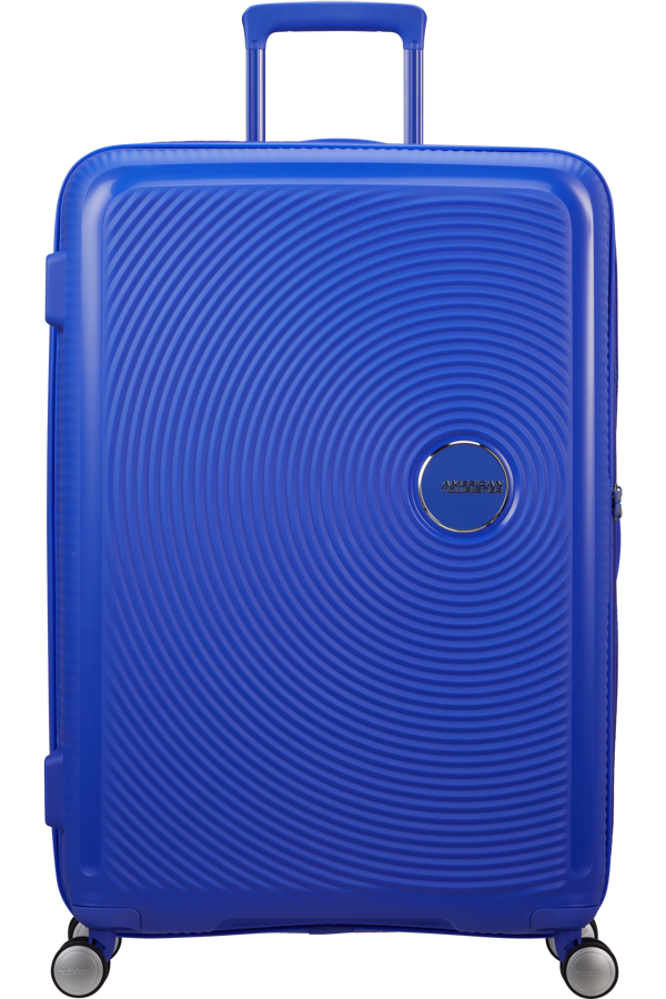 Mala de Viagem Grande 77cm Expansível Azul-Cobalto - Soundbox | American Tourister®