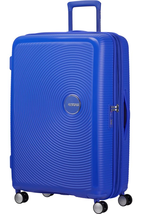 Mala de Viagem Grande 77cm Expansível Azul-Cobalto - Soundbox | American Tourister®