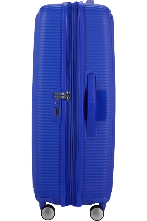 Mala de Viagem Grande 77cm Expansível Azul-Cobalto - Soundbox | American Tourister®