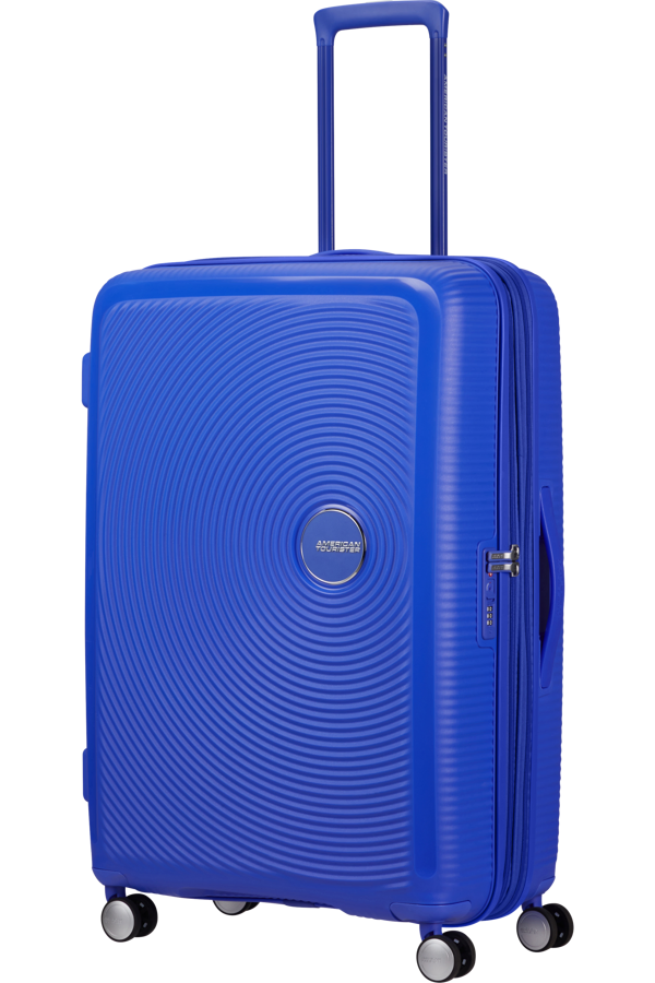 Mala de Viagem Grande 77cm Expansível Azul-Cobalto - Soundbox | American Tourister®